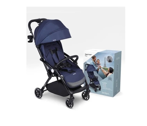 Leclerc Baby Magic Fold Plus Blue Pastaigu Ratiņi