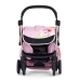 Leclerc Baby Monnalisa Antique Pink Pastaigu Ratiņi