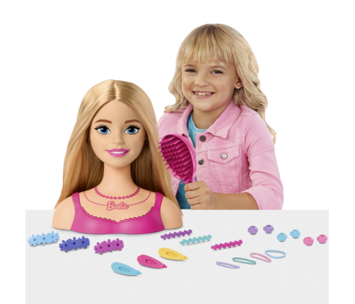 Голова куклы для стилизации Barbie Blonde HMD88