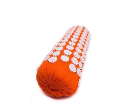 Masāžas akupresūras veltnis ar adatām 38х13 cm Orange