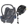 MAXI COSI CABRIOFIX Essential Graphite Bērnu Autokrēsls 0-13 kg + Familyfix bāze