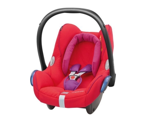 MAXI COSI CABRIOFIX Red Orchid Bērnu Autokrēsls 0-13 kg + Familyfix bāze