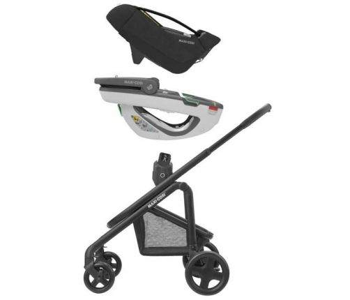 Maxi Cosi Coral 360 Essential black Bērnu Autokrēsls 0-13 kg + Familyfix 360 bāze