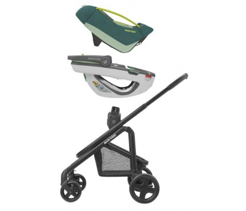 Maxi Cosi Coral 360 Essential green Детское автокресло 0-13 кг + Familyfix 360 база