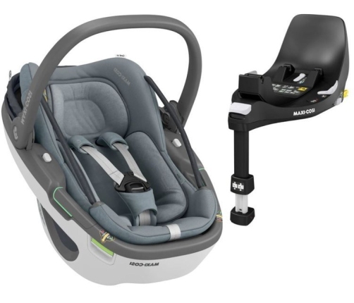 Maxi Cosi Coral 360 Essential grey Bērnu Autokrēsls 0-13 kg + Familyfix 360 bāze