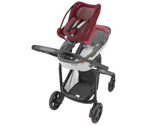 Maxi Cosi Coral 360 Essential red Детское автокресло 0-13 кг + Familyfix 360 база