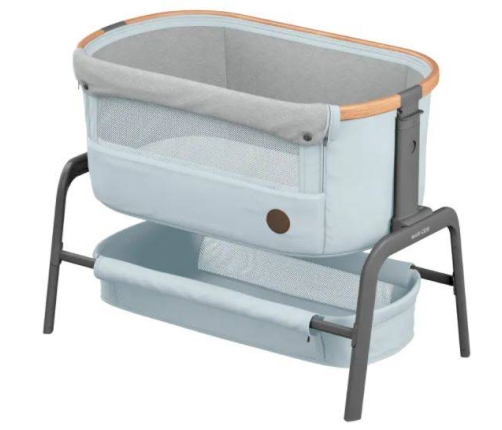 Maxi Cosi Iora 2in1 Essential Grey Bērnu Gulta Šūpulītis