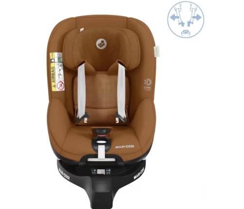 Maxi Cosi Mica Pro Eco i-Size 360 Authentic Cognac Bērnu Autokrēsls 0-18 kg