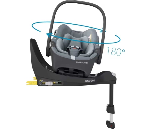 MAXI COSI Pebble 360 Essential Grey Bērnu Autokrēsls 0-13 kg