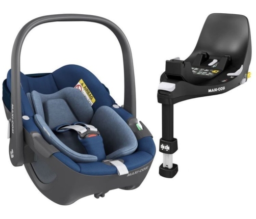 Maxi Cosi Pebble Essential blue Детское автокресло 0-13 кг + Familyfix 360 база