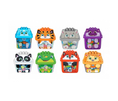 MEGA BLOCKS Konstruktors Animal Buckets Asst. GCT46