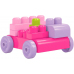 MEGA BLOCKS Konstruktors First Builders Building Pink DCH62, 80 gab.