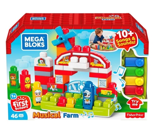 Конструктор MEGA BLOCKS Musical Farm GCT50