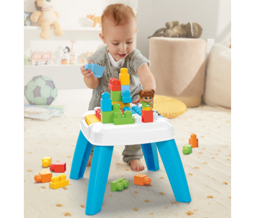 MEGA BLOCKS spēļu galds - konstruktors BUILD N TUMBLE TABLE HHM99