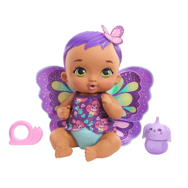 My Garden Baby Drink & Wet Butterfly Baby Purple Lelle GYP11 My Garden Baby Drink & Wet Butterfly Baby Purple Lelle GYP11