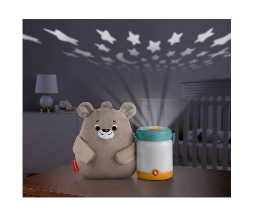 Fisher Price Ночник Успокаивающий со светом и звуками Baby Bear&Firefly Soother GRR00