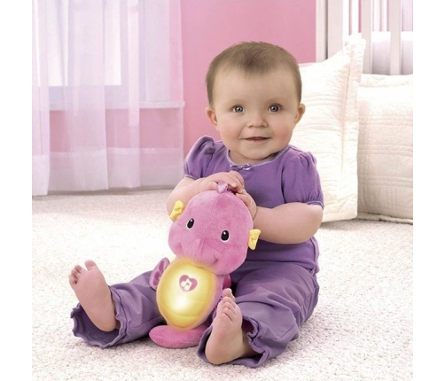 Ночник Успокаивающий со светом и звуками Fisher Price GLOW SEAHORSE T4967