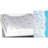 Пеленальная поверхность с твёрдым дном TROLL Teddy Blue Changing pad with wooden base