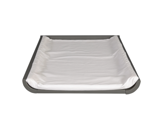 Пеленальная поверхность + матрас TROLL Torsten Seal grey CTT-0605