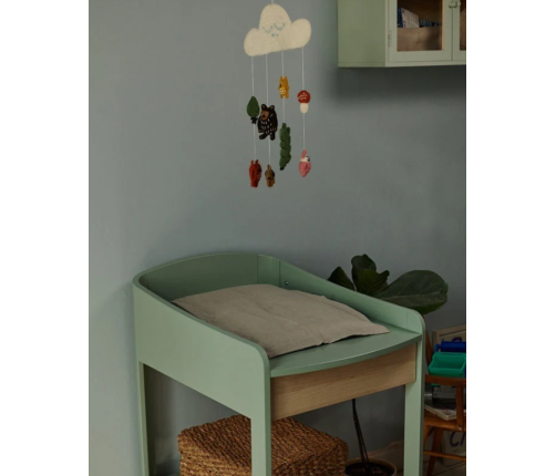 Эксклюзивный комод TROLL Lukas White CTL-WA0643-WH/WAX