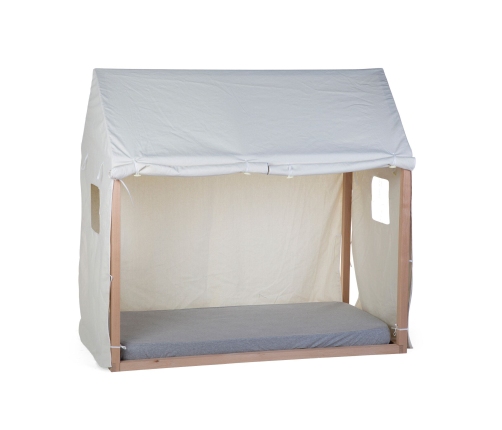 Pārvalks Telts gultai 70x140 WOOD HOUSE Childhome White