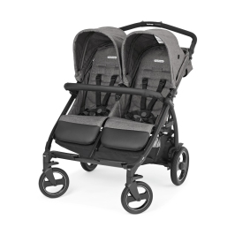 Прогулочная Коляска для двойни PEG-PEREGO Book For Two Quarz IP05280000GL53 Прогулочная Коляска для двойни PEG-PEREGO Book For Two Quarz IP05280000GL53