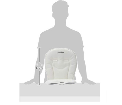 Peg Perego Booster Cushion White IAKBCU00--PL00 Ieliktnis barošanas krēslam