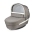 Peg Perego Culla Elite City Grey IN09770000PL00BA53 Ratiņu kulba