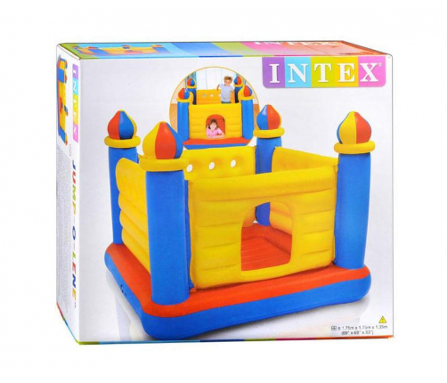 Надувной батут Игровой центр Замок INTEX Jump-O-Lene Castle Bouncer 48259