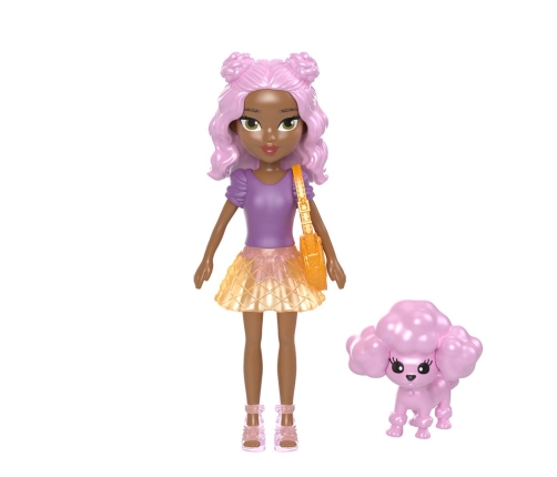 Polly Pocket Fashion Drop Candy Style Playset HMJ4 2 Куклы + Автомат