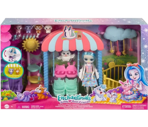 Royal Enchantimals Baby BFFs Nursery Playset HLH23