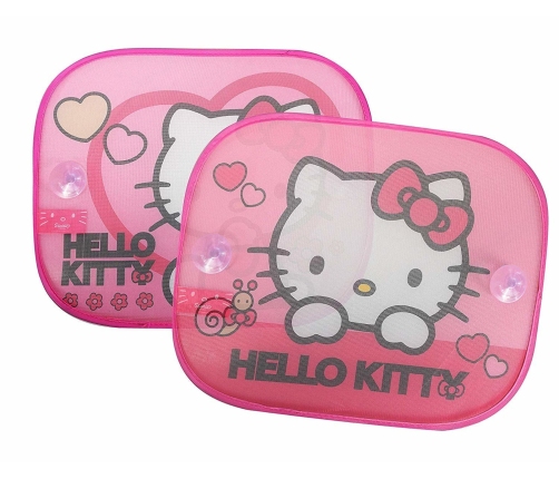 Saules aizsargs autostiklam Disney Hello Kitty 2 gab.