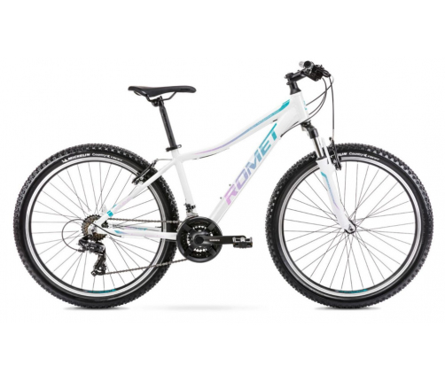 Sieviešu velosipēds ROMET JOLENE 6.1 26 white/green 19L