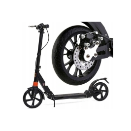 Самокат с дисковыми тормозами Scooter Urban Black