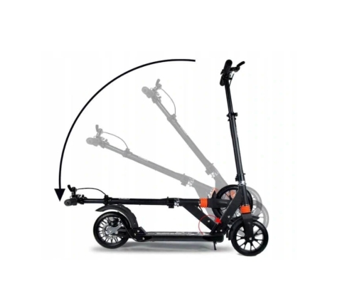 Самокат с дисковыми тормозами Scooter Urban Black