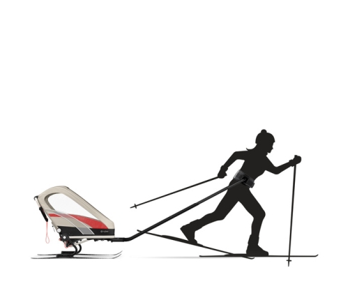 Slēpes un adapteris Cybex Zeno Skiing Kit