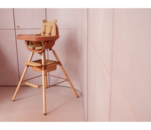 Подушка на стульчик для кормления Childhome Evolu Teddy Beige