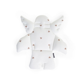 Подушка на Коляску, Шезлонг, Стульчик для кормления УНИВЕРСАЛЬНЫЙ Childhome Universal Angel Hearts Подушка на Коляску, Шезлонг, Стульчик для кормления УНИВЕРСАЛЬНЫЙ Childhome Universal Angel Hearts