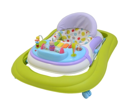 Ходунки Eurobaby Capella GO green purple