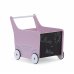 Игрушка-каталка из дерева CHILDHOME Baby Walker Pink