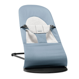 Шезлонг для детей BabyBjorn Bouncer Balance Soft Mesh Blue/Grey Cotton/Jersey 005045 Шезлонг для детей BabyBjorn Bouncer Balance Soft Mesh Blue/Grey Cotton/Jersey 005045