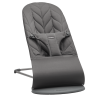 Шезлонг для детей BabyBjorn Bouncer Bliss Anthracite Petal quilt 006126