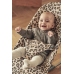 Шезлонг для детей BabyBjorn Bouncer Bliss Cotton Beige leopard 006075