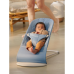 Шезлонг для детей BabyBjorn Bouncer Bliss Blue Petal quilt 006123