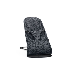 Шезлонг для детей BabyBjorn Bouncer Bliss Mesh anthracite/leopard 006078 Шезлонг для детей BabyBjorn Bouncer Bliss Mesh anthracite/leopard 006078
