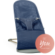 Шезлонг для детей BabyBjorn Bouncer Bliss Mesh navy blue 006003