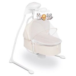 Bērnu Šūpuļkrēsls-šūpoles Lionelo HENNY Beige Bērnu Šūpuļkrēsls-šūpoles Lionelo HENNY Beige