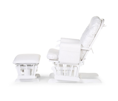 Šūpuļkrēsls māmiņai CHILDHOME GLIDING CHAIR WHITE