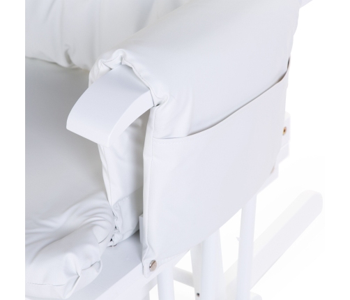 Šūpuļkrēsls māmiņai CHILDHOME GLIDING CHAIR WHITE