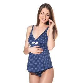 Grūtnieču peldkostīms Tankini Bogema Lingerie Saint-Tropez